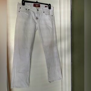 Lucky Brand white Sweet n Crop pants
